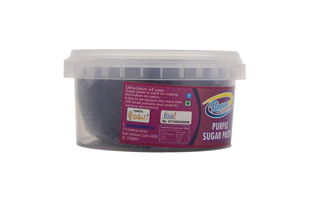 Reece Purple Sugar Paste    Tub  250 grams